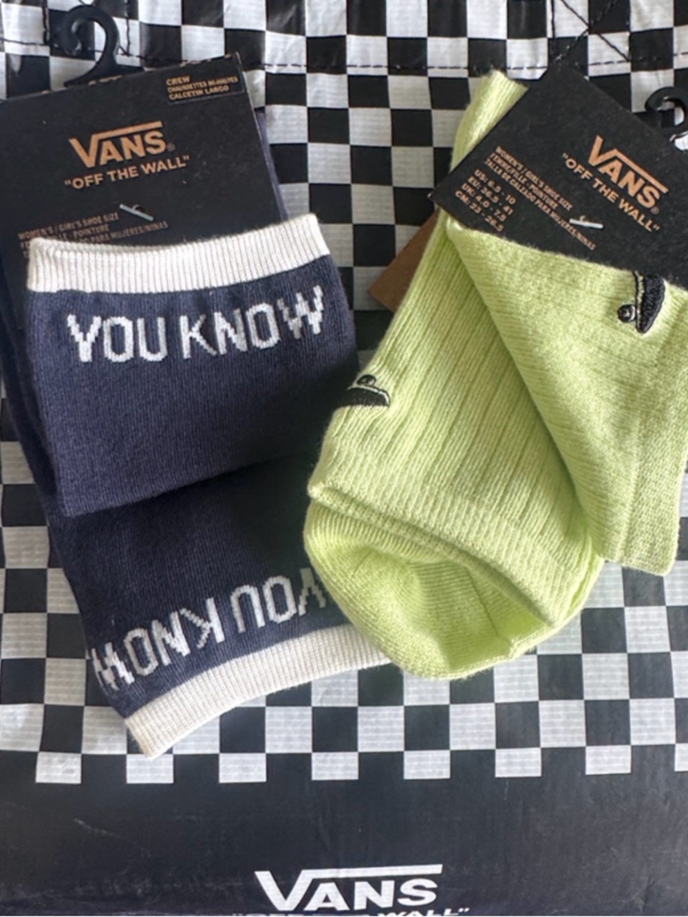 Vans Socks Bundle - Women’s Size 6.5 -10 - NWT